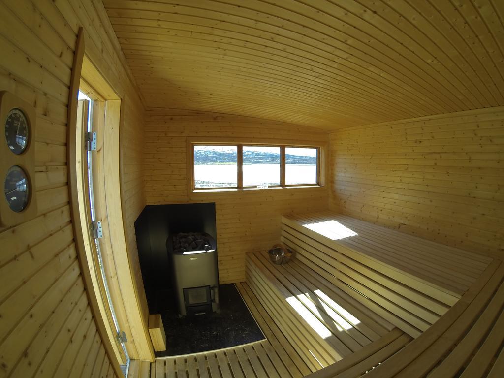 Lyngen Fjordcamp Villa Nord-Lenangen ภายนอก รูปภาพ